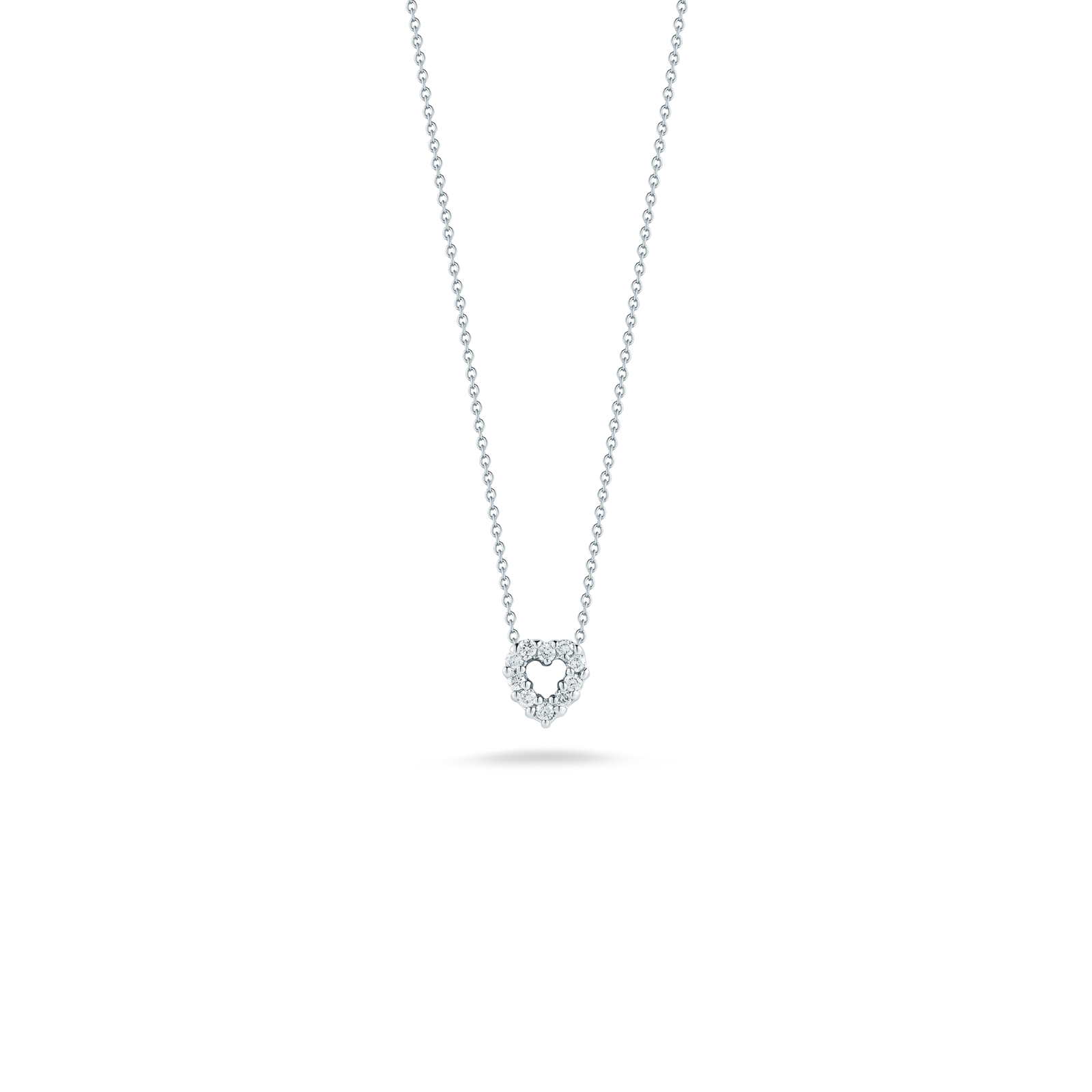 HEART PENDANT WITH DIAMONDS