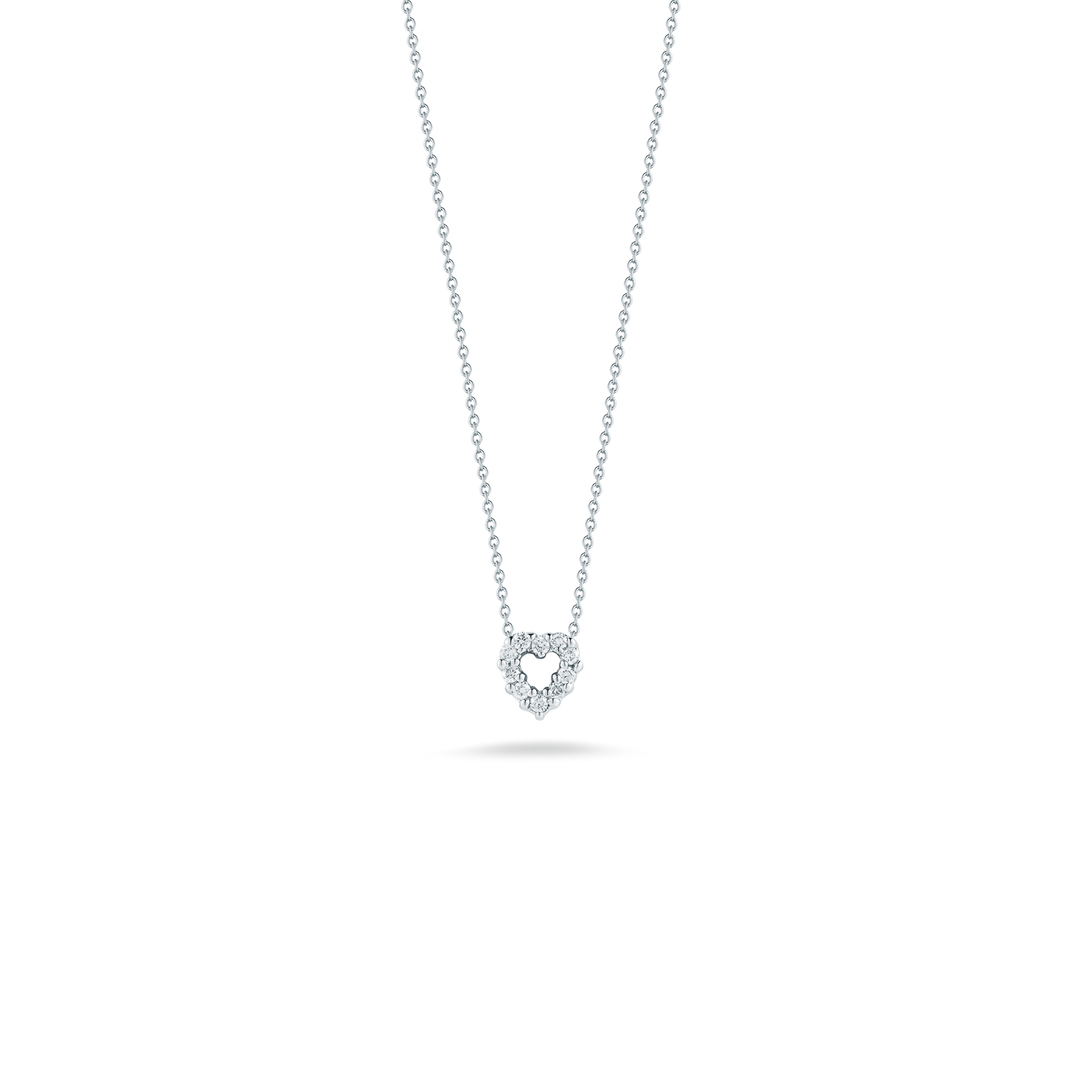 HEART PENDANT WITH DIAMONDS