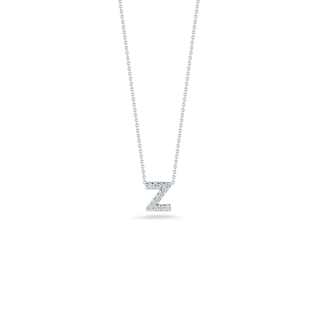 LOVE LETTER "Z" DIAMOND PENDANT