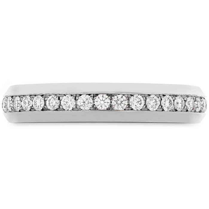 0.5 ctw. Coupled Eternity Band 4mm in 18K White Gold