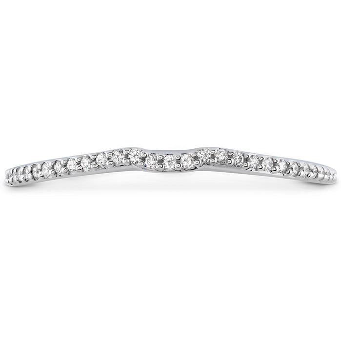 0.09 ctw. Camilla Band to match Split Shank in 18K White Gold