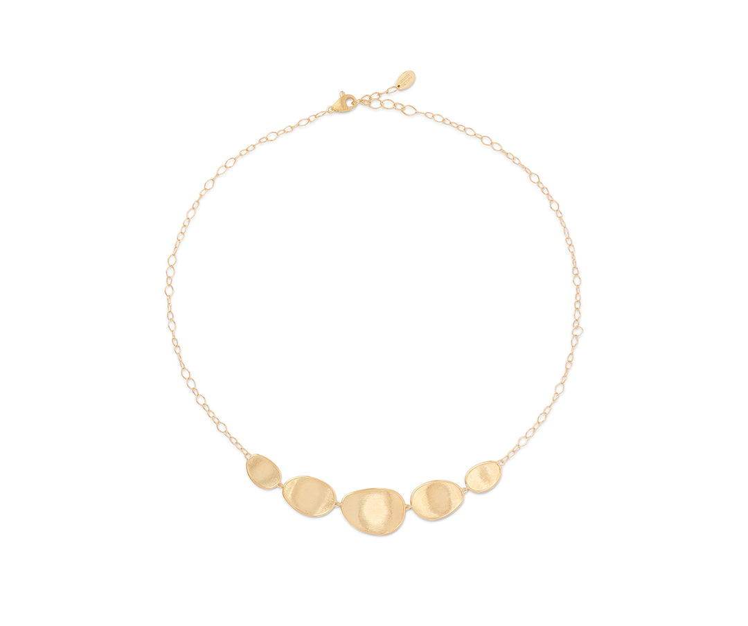 18K Lunaria Collection Yellow Gold Necklace