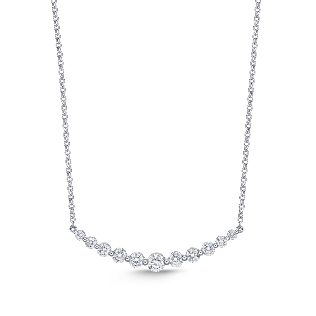 SMILE NECKLACE 1.04-1.16CTW / MEDIUM