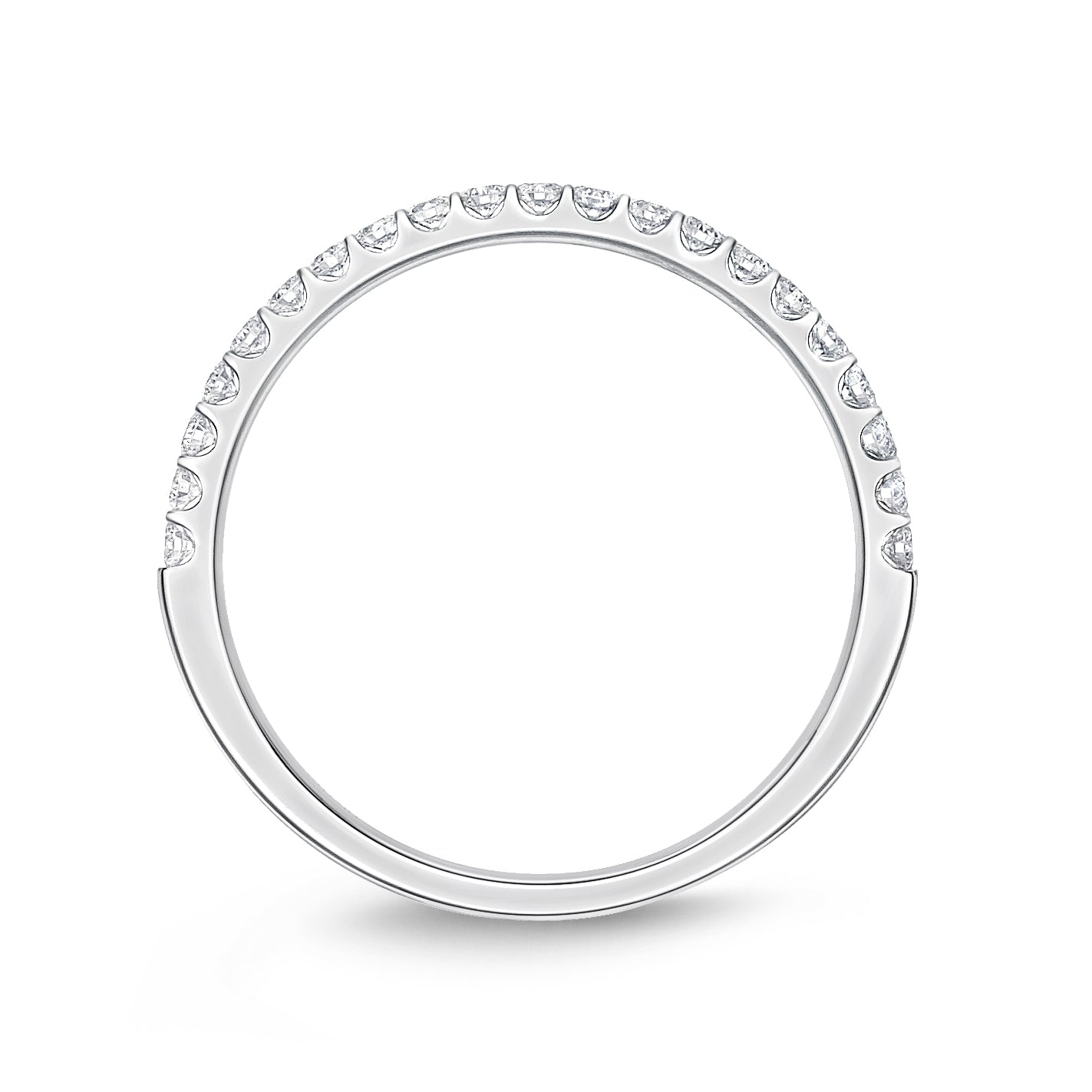 ODESSA HALF ROUND DIAMOND BAND