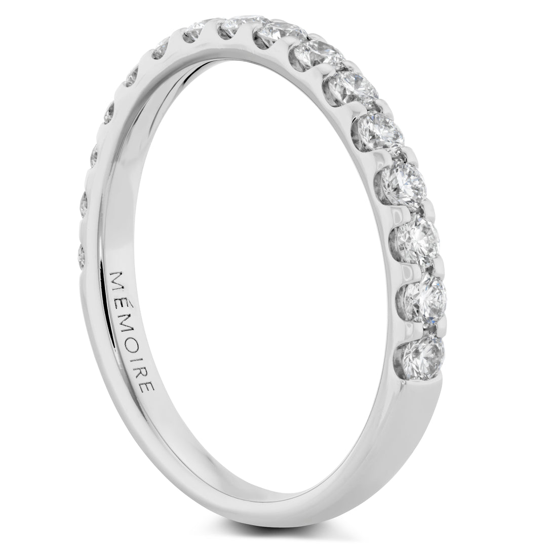 ODESSA HALF ROUND DIAMOND BAND .47-.54CTW (2.05MM STONES)