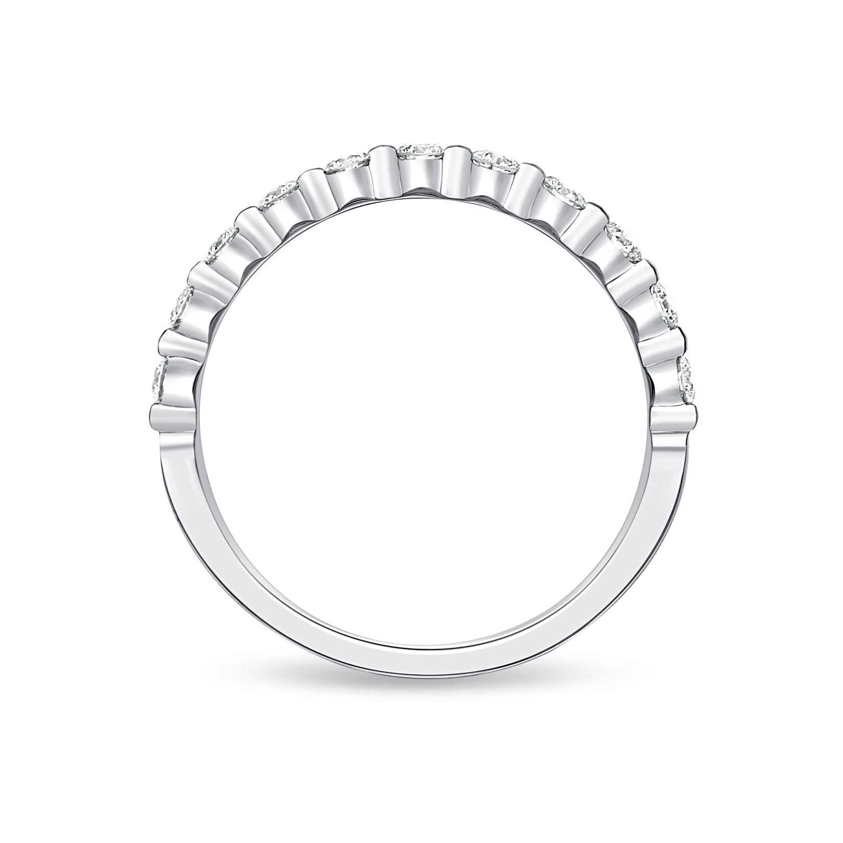 Diamond Precious Prong Band .32 Carat Total Weight