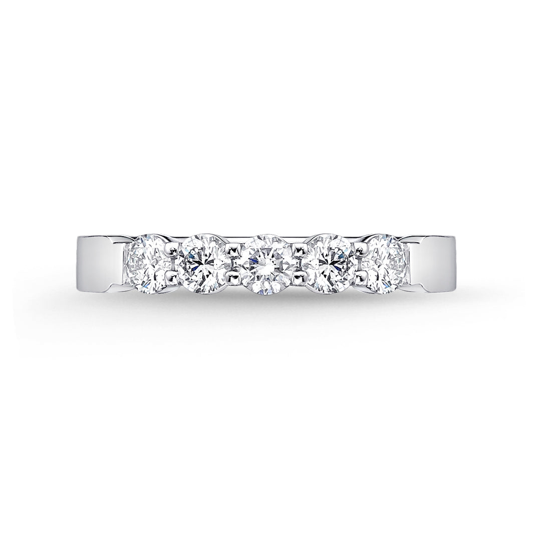 Diamond Petite Prong 5 Stone Band .34 Total Carat Weight