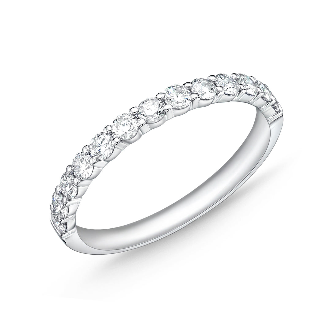 Diamond Petite Prong 13 Stone Band .5 Total Carat Weight