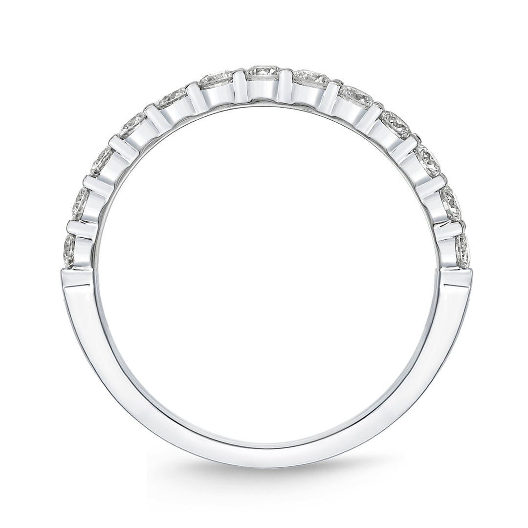 Diamond Petite Prong 13 Stone Band .5 Total Carat Weight