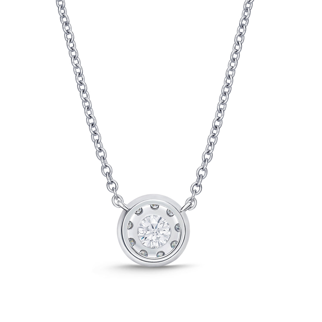 Diamond Boquets Pendant .30 Total Carat Weight