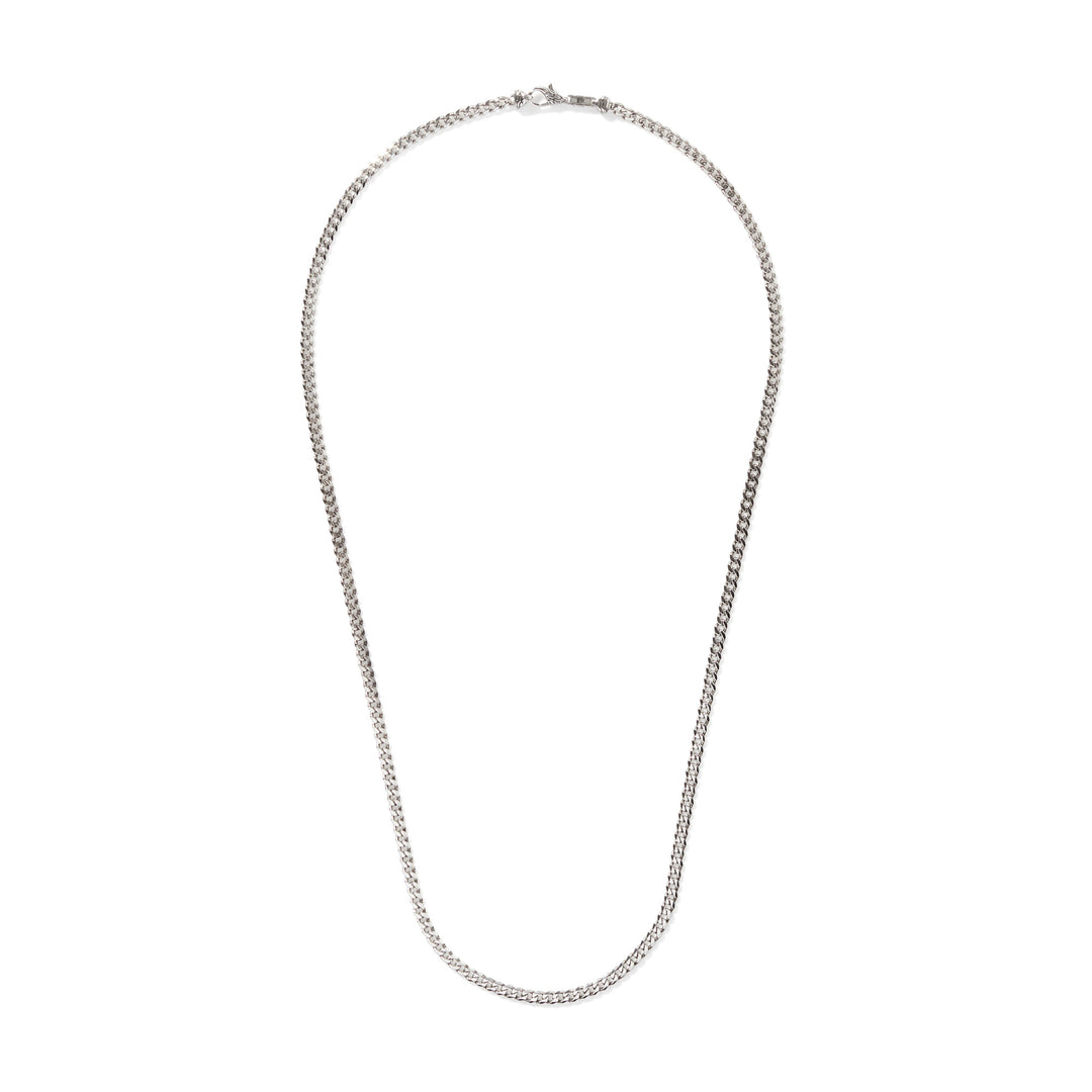 John Hardy 24" Silver 3.9mm Curb Chain Necklace