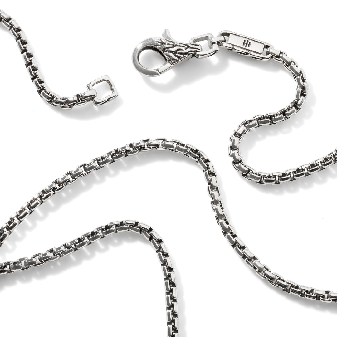 John Hardy 22" Silver 2mm Box Chain Necklace