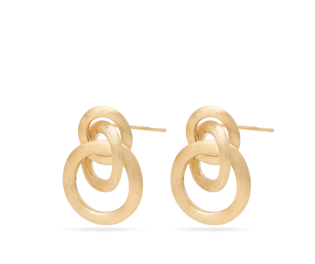 18K Yellow Gold Linked Earrings