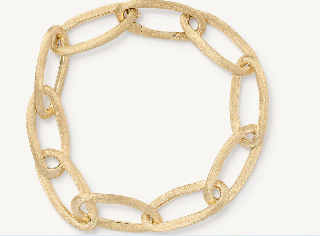 Jaipur link JAIPUR GOLD  18K Yellow Gold Oval Link Bracelet