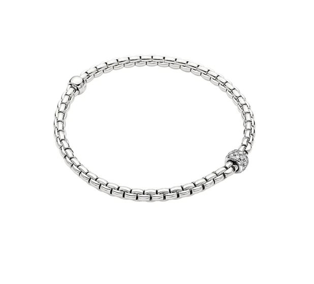 Fope Flex'it Bracelet 18K White Gold