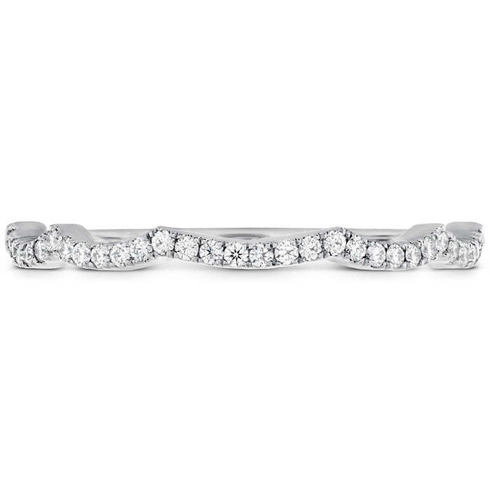 0.08 ctw. Destiny Lace Diamond Band in 18K White Gold