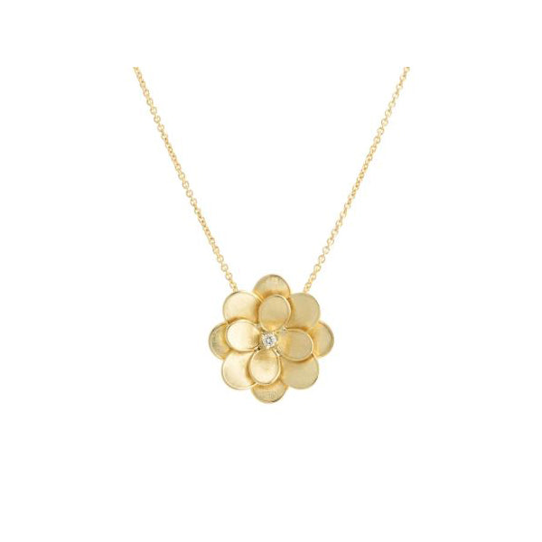 18K Petali Collection Large Flower Pendant