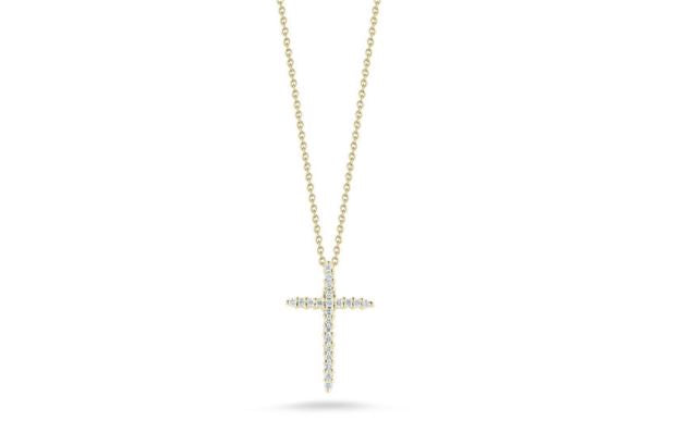 18k Yellow Gold Cross