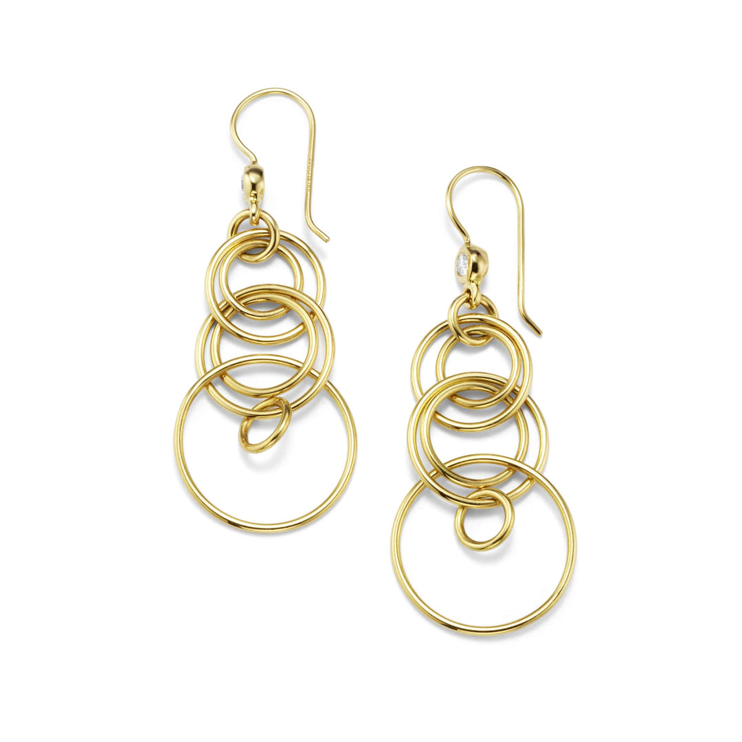 18K Classico Mini Jet Set Earrings