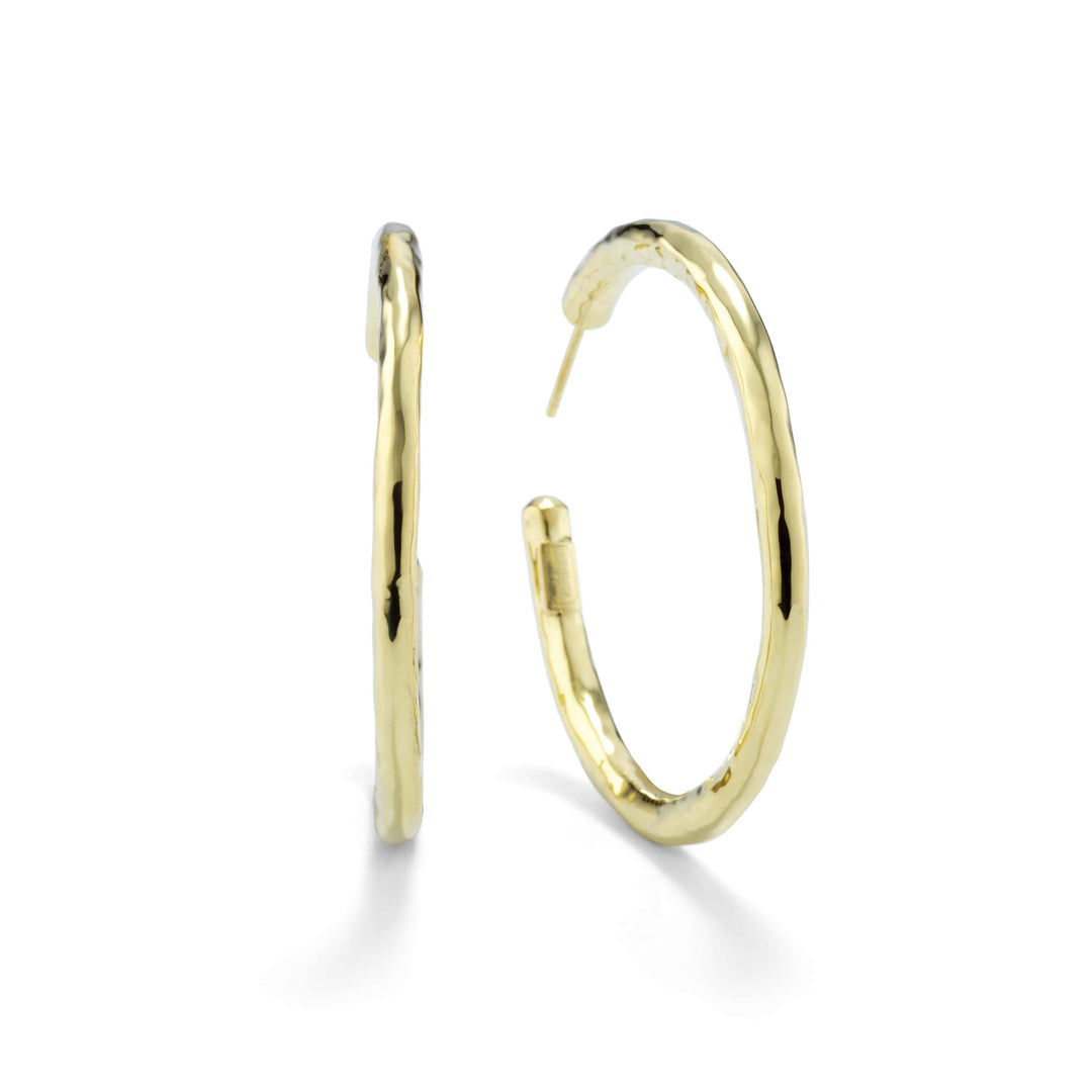 18K Classico Medium Hoop Earrings