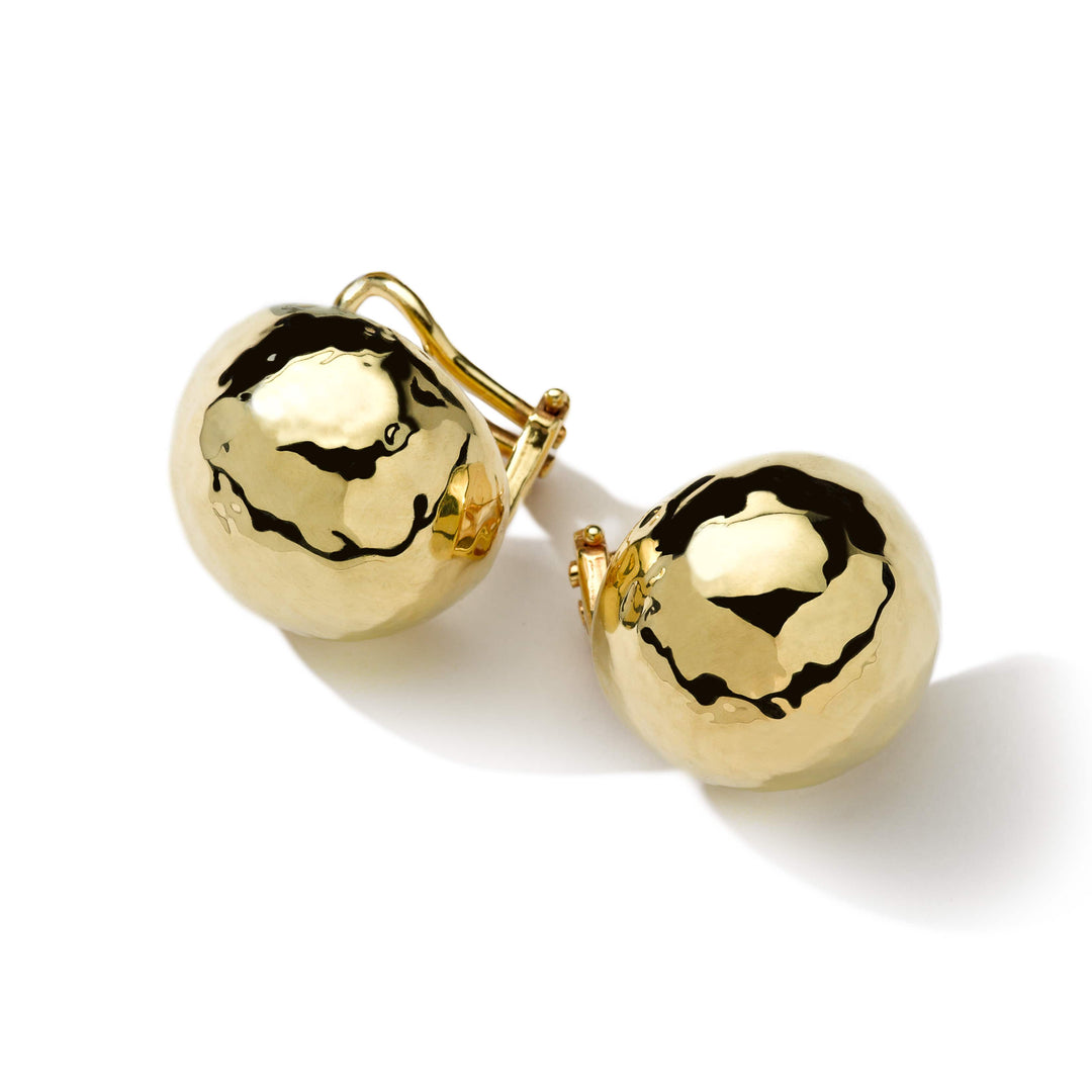 18K Classico Pinball Clip Earrings