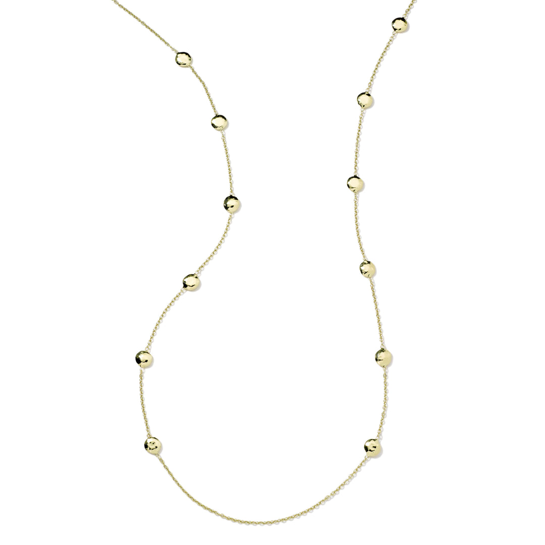 18K Classico Pinball Station Necklace 38"