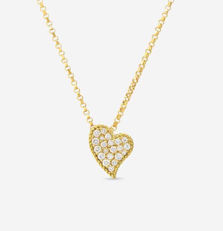 DIAMOND HEART NECKLACE