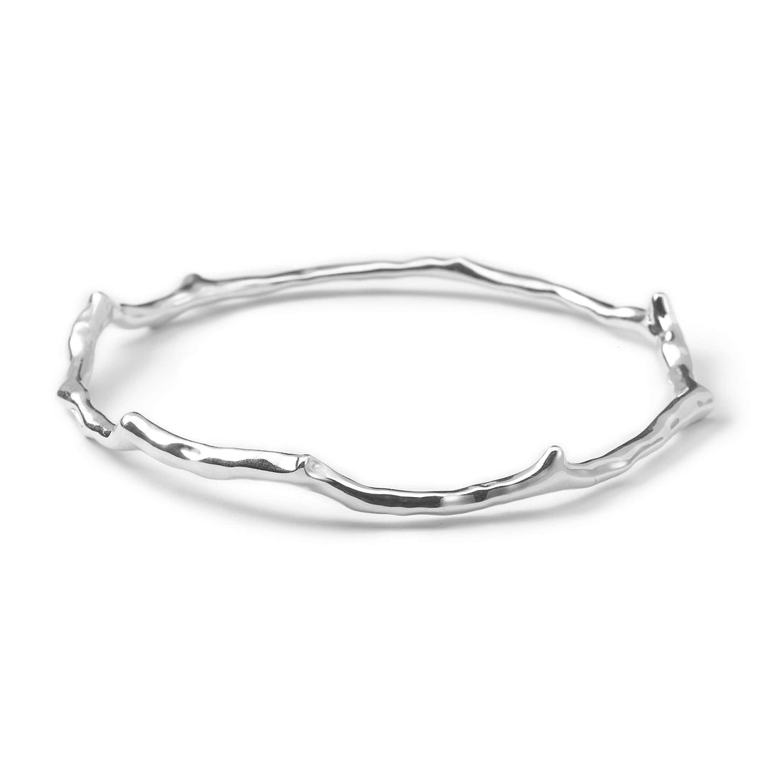 Sterling Silver Classico Branch Bangle