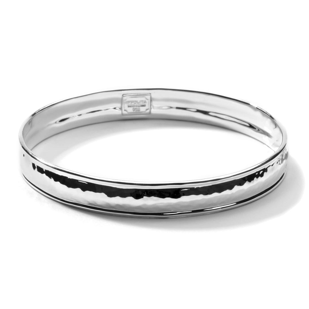 Sterling Silver Classico #1 Goddess Bangle (sz 3)