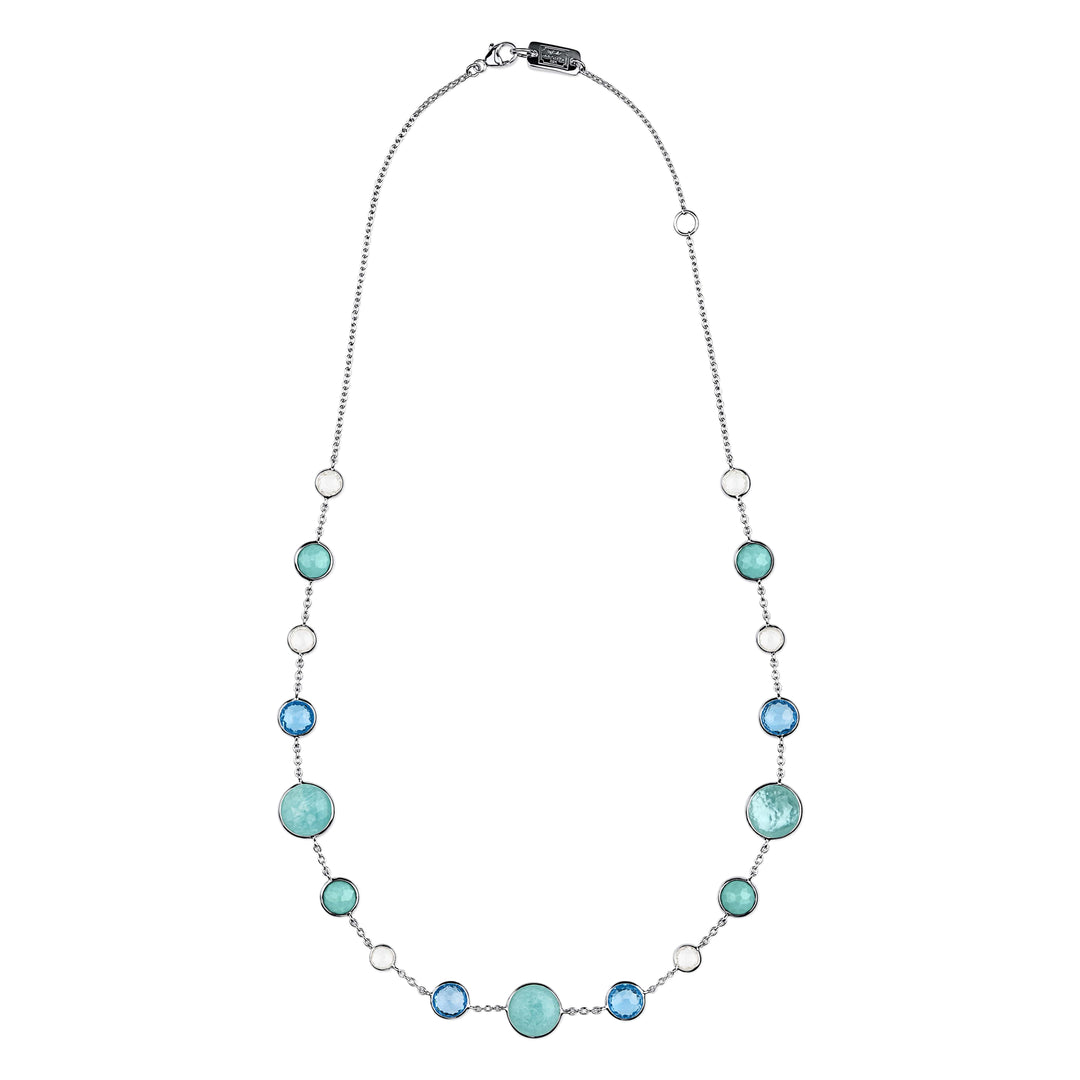 Sterling Silver Lollipop® Lollitini Short Necklace in Waterfall 16-18"