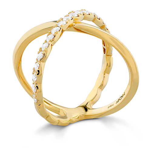 Lorelei Criss Cross Ring .60ctw