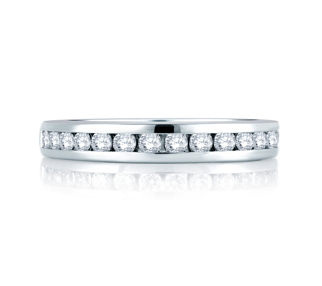 Signature Channel Set Wedding Band