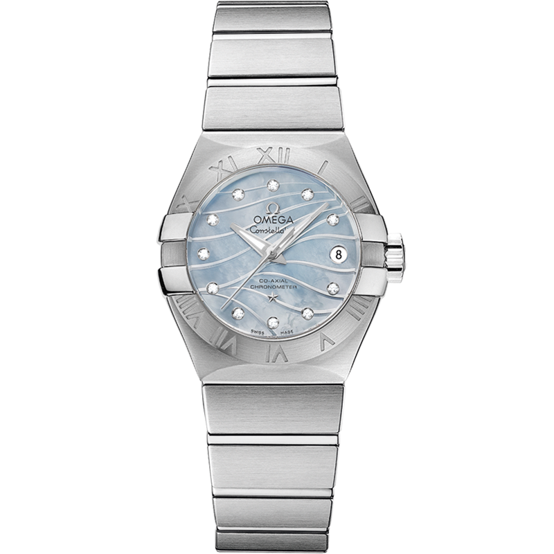 Omega Constellation 27 mm, steel on steel