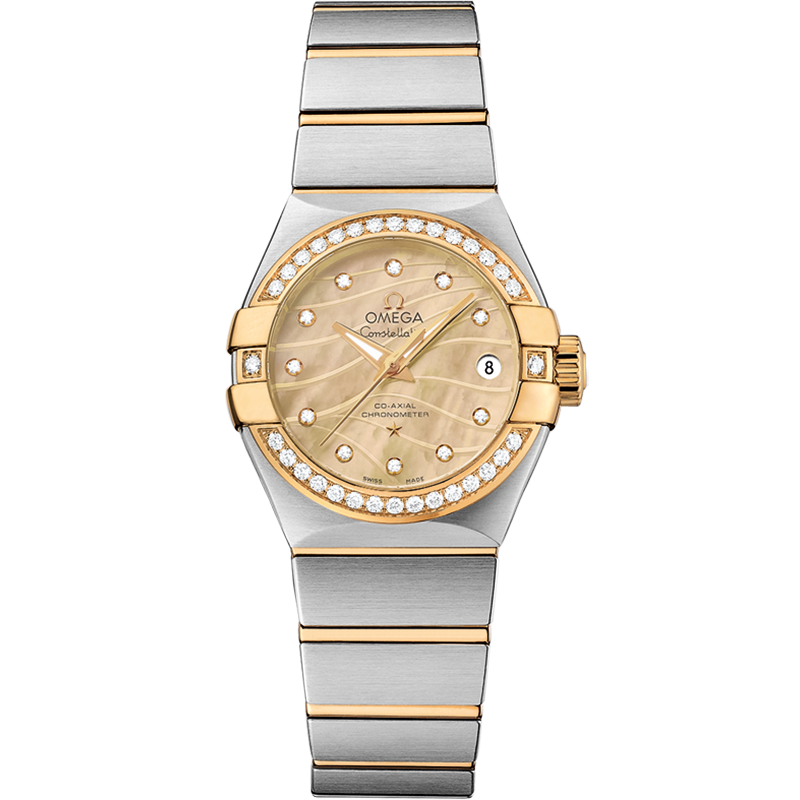 Omega Constellation 27 mm, steel - yellow gold on steel - yellow gold