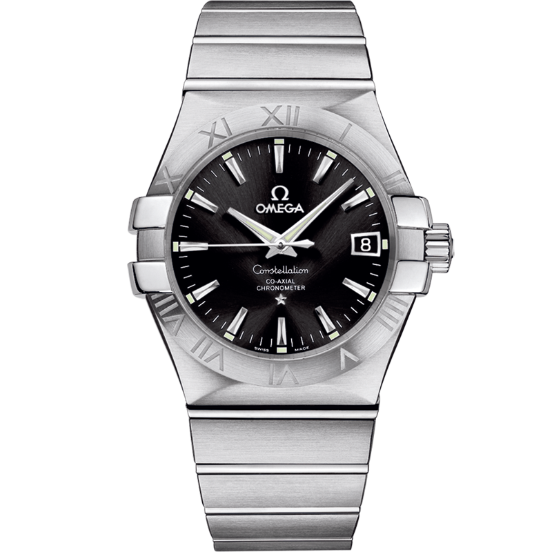 Omega Constellation 35 mm, steel on steel