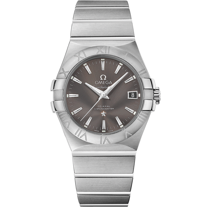 Omega Constellation 35 mm, steel on steel