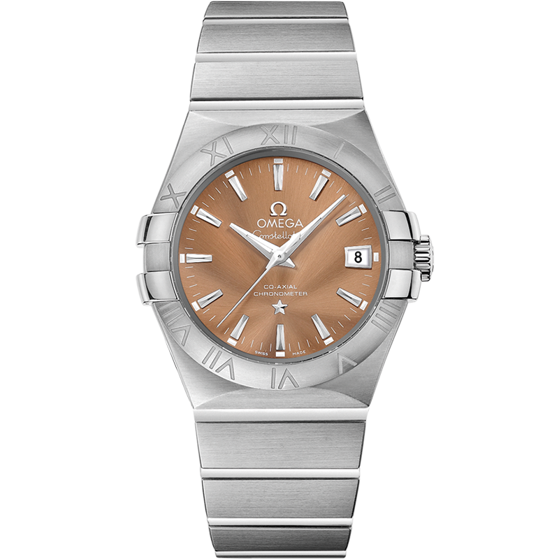 Omega Constellation 35 mm, steel on steel