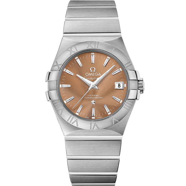 Omega Constellation 35 mm, steel on steel