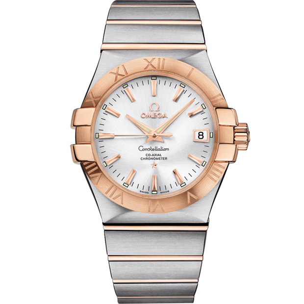 Omega Constellation 35 mm, steel - red gold on steel - red gold