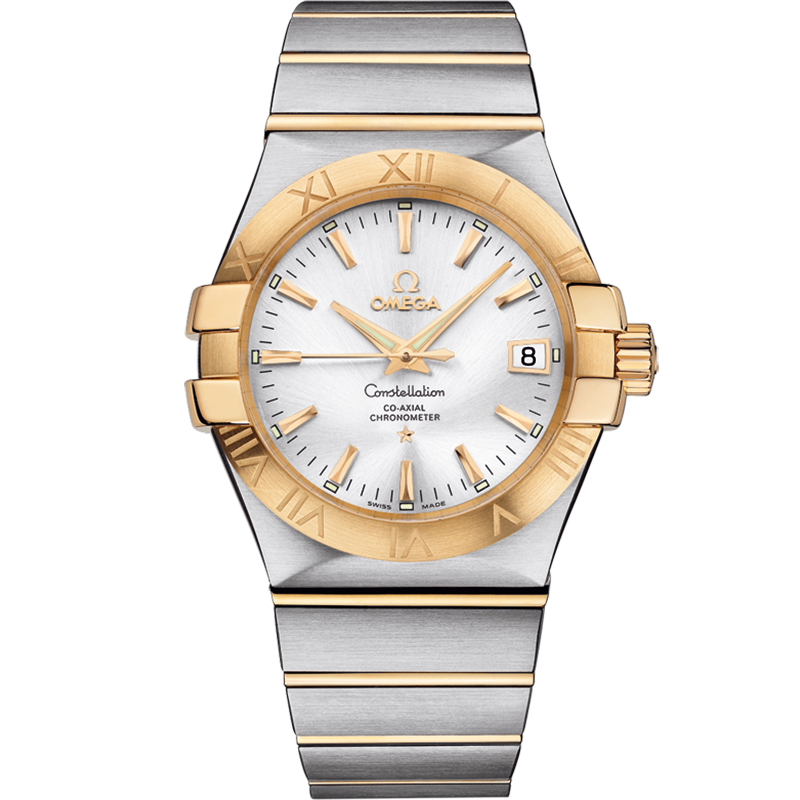 Omega Constellation 35 mm, steel - yellow gold on steel - yellow gold