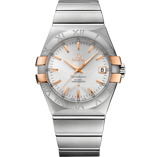 Omega Constellation 35 mm, steel - red gold on steel