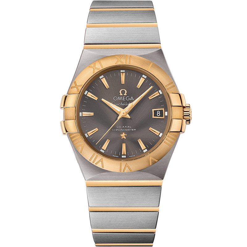 Omega Constellation 35 mm, steel - yellow gold on steel - yellow gold