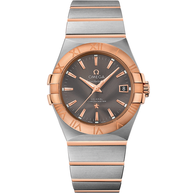 Omega Constellation 35 mm, steel - red gold on steel - red gold