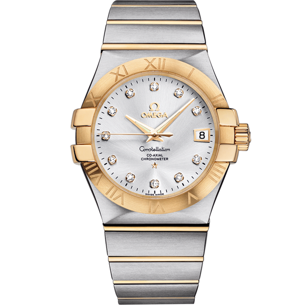 Omega Constellation 35 mm, steel - yellow gold on steel - yellow gold