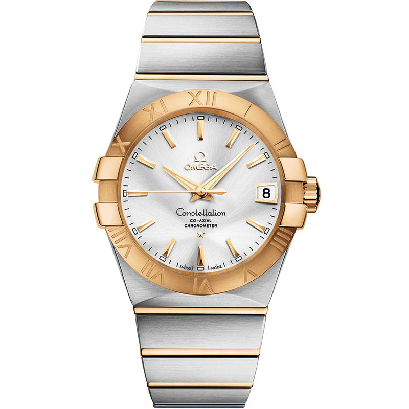 Omega Constellation 38 mm, steel - yellow gold on steel - yellow gold