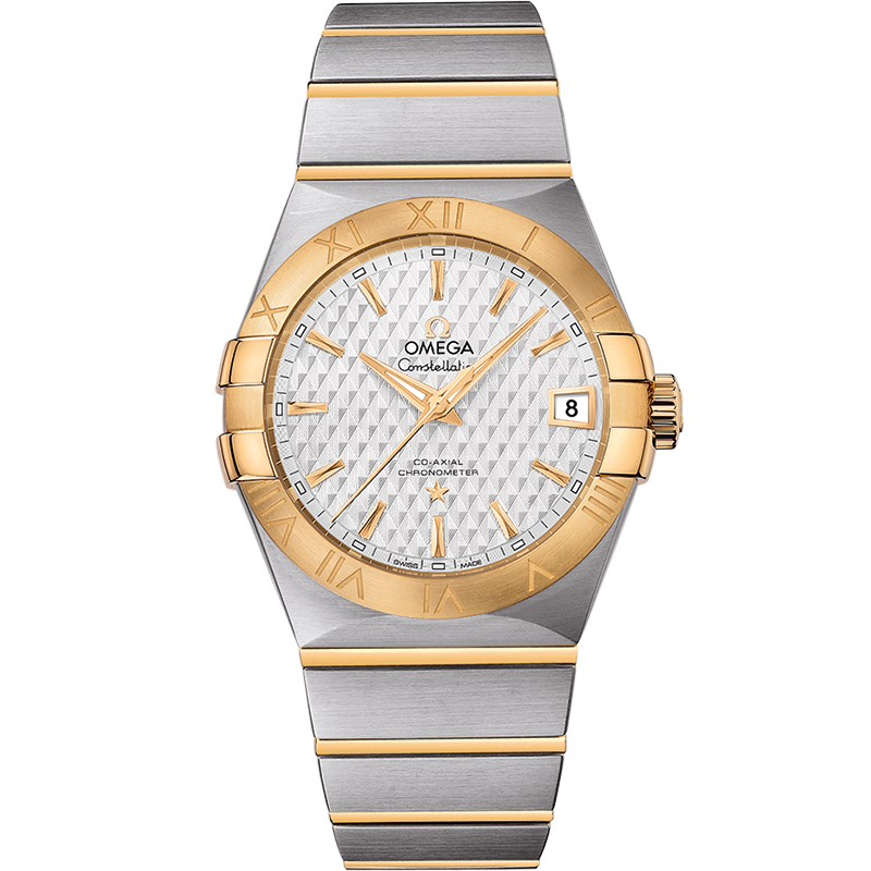 Omega Constellation 38 mm, steel - yellow gold on steel - yellow gold