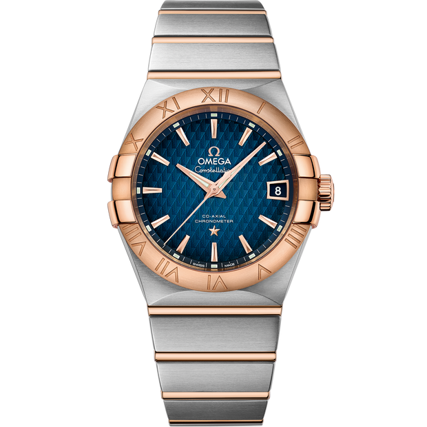 Omega Constellation 38 mm, steel - red gold on steel - red gold