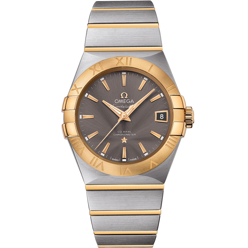 Omega Constellation 38 mm, steel - yellow gold on steel - yellow gold