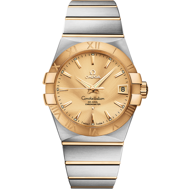 Omega Constellation 38 mm, steel - yellow gold on steel - yellow gold