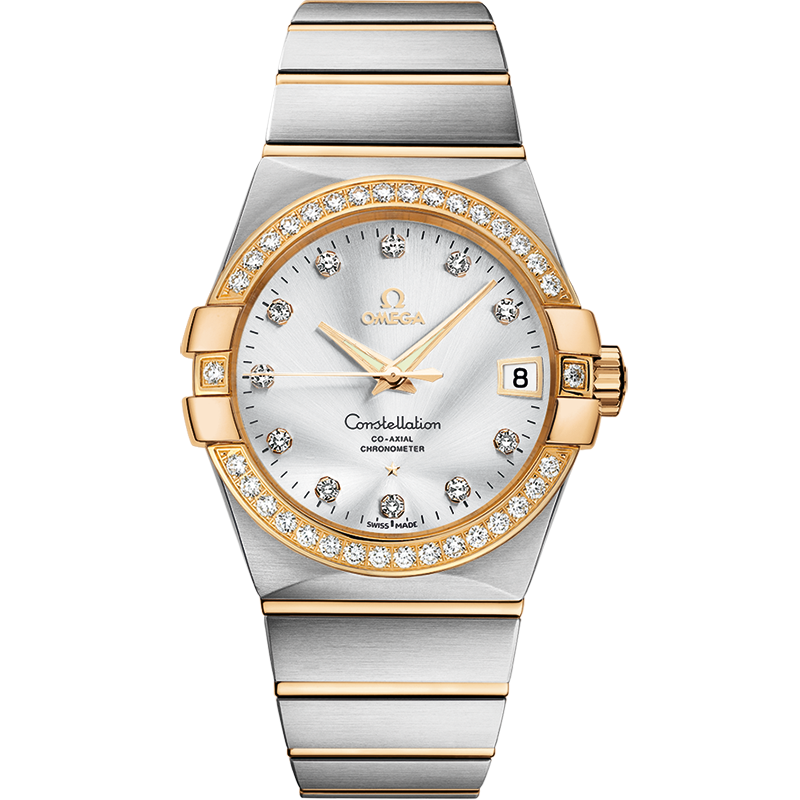 Omega Constellation 38 mm, steel - yellow gold on steel - yellow gold